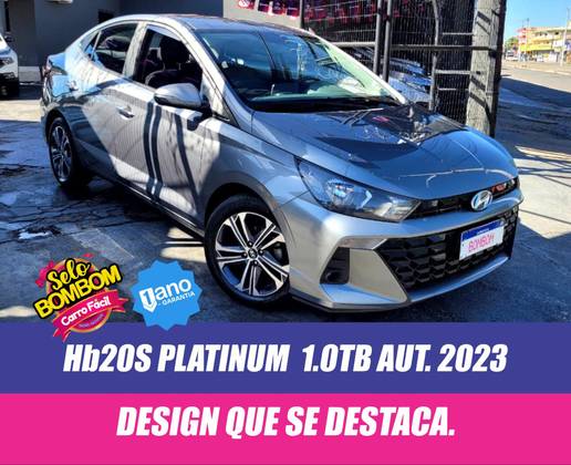 HYUNDAI HB20S 1.0 TGDI FLEX PLATINUM AUTOMÁTICO
